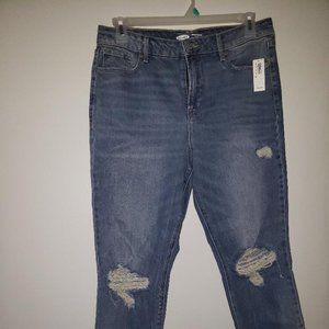 Old Navy Brand Power Straight High Rise Jeans